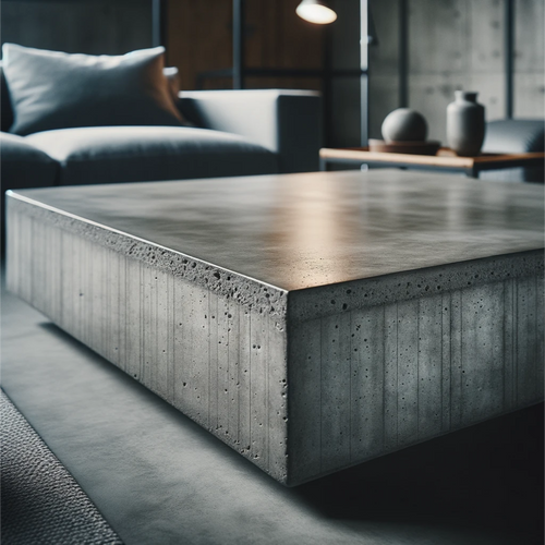 Urban Style Concrete Living Room Table